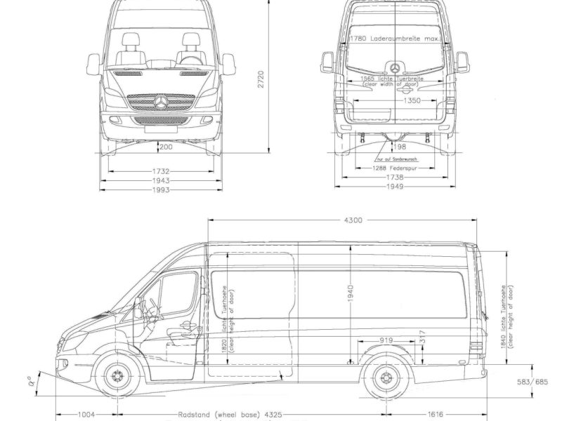 Perfolux's Mercedes Benz Sprinter Van is ready to deliver your manufactured goods!